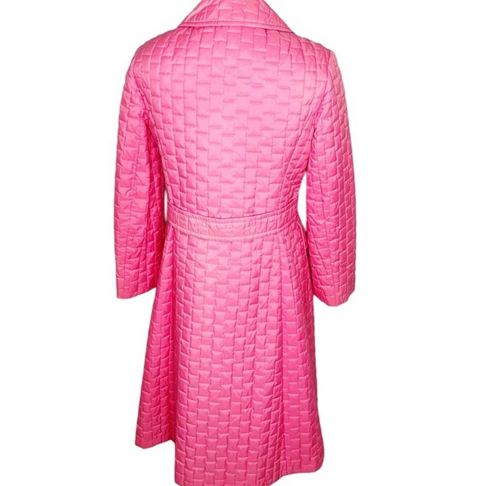 VTG Alligator | Womens Size 12 Pink Quilted Long … - image 4
