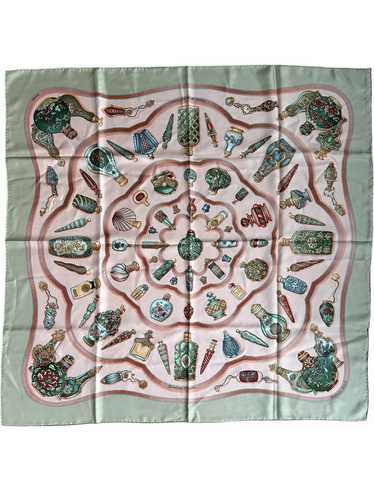 Hermes Biege Qu'importe Le Flacon Scarf 90cm Silk 