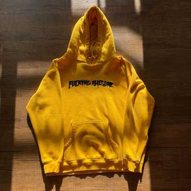 Men's Y2K store FA “Metal Face” Hoodie (Sz.M)