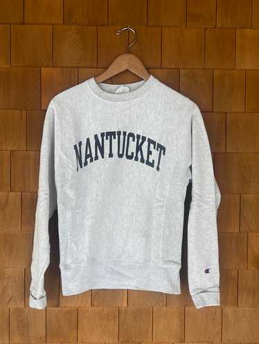 Vintage NANTUCKET Reverse Weave Champion Sweatshir