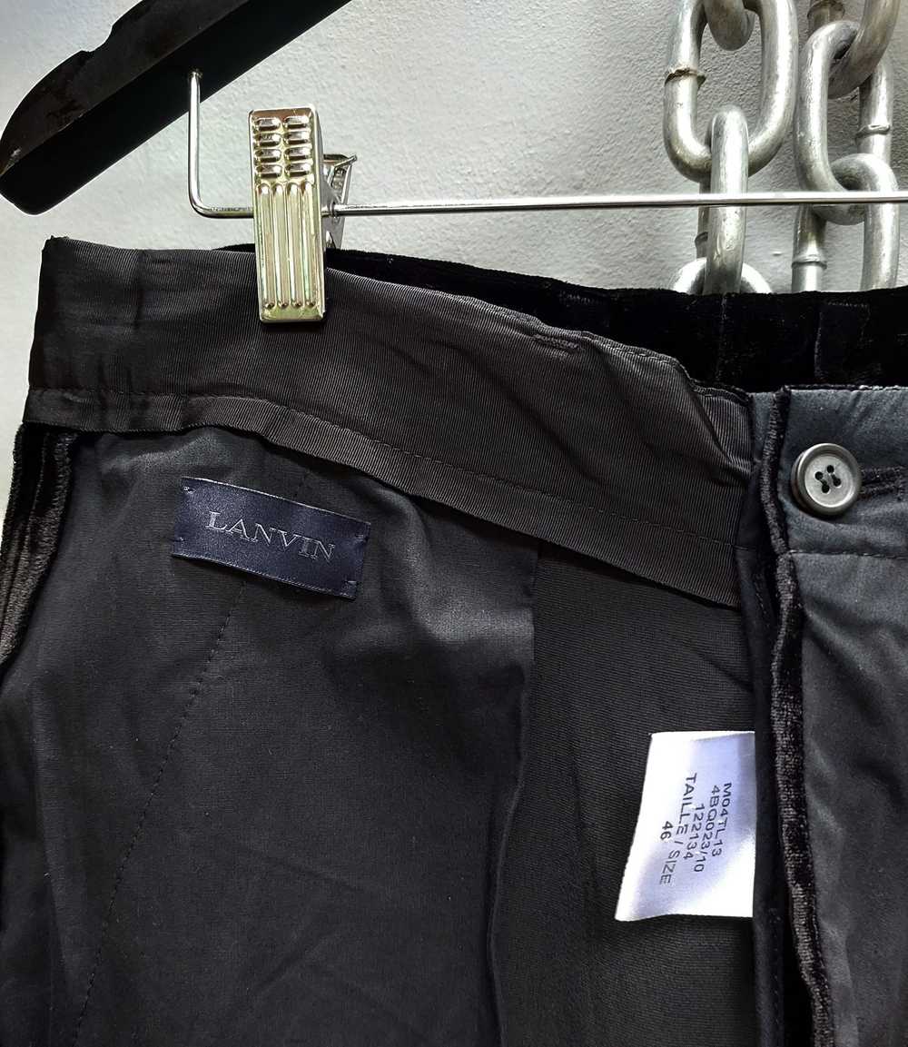 Lanvin Lanvin Velvet Dress Pants - image 8