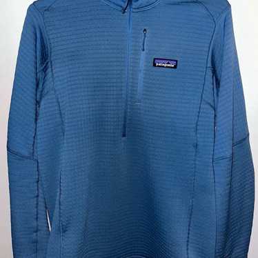 Patagonia R1 Fleece Pullover Mens Size S Wavy Blue - image 1