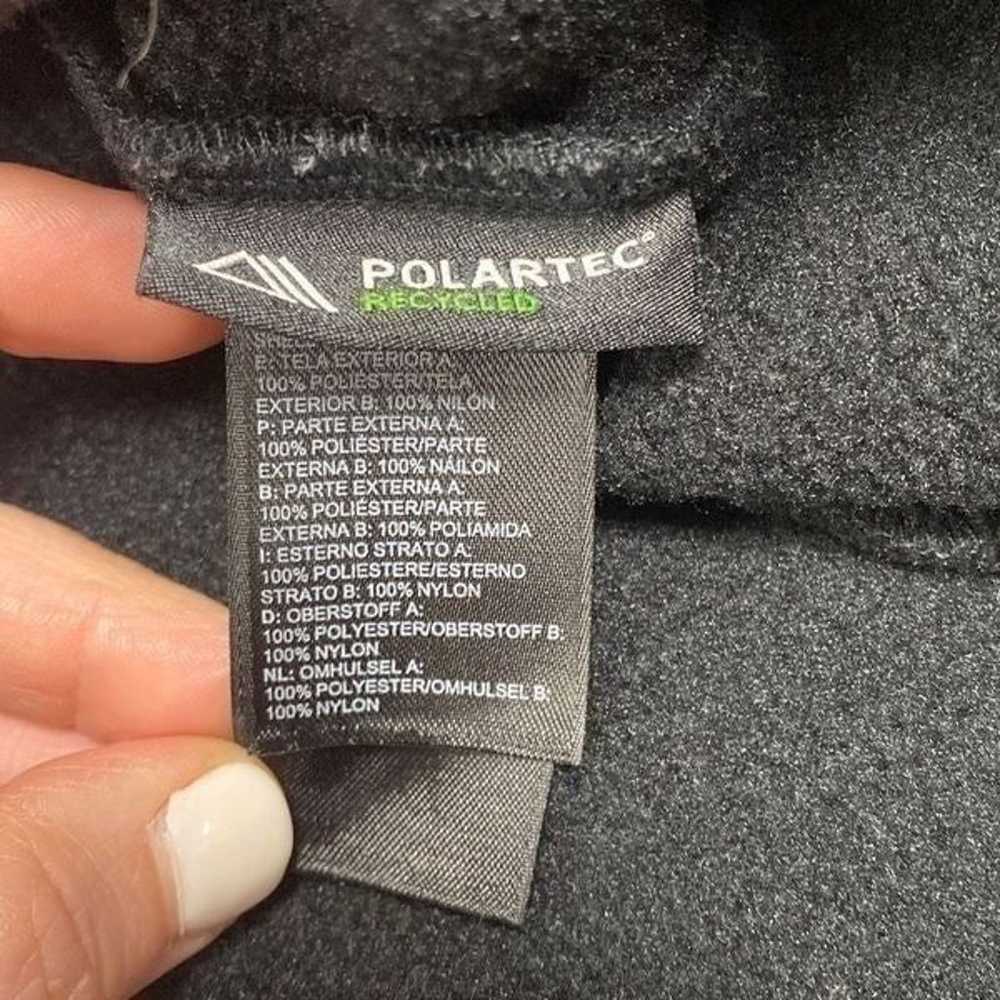 The North Face Black Polartec Fleece Jacket Size … - image 6