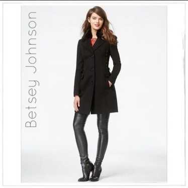 Betsey Johnson Black Coat