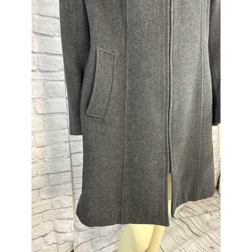 Vintage Donnybrook Y2K Hooded Charcoal Gray Coat … - image 7