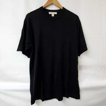 Unbranded Pronto Uomo Silk Black Short Sleeve Shi… - image 1