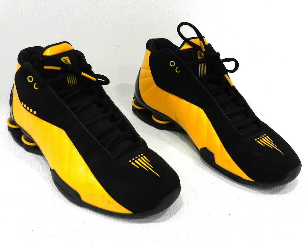 Nike Shox BB4 Black University Gold Men's Shoes S… - image 2