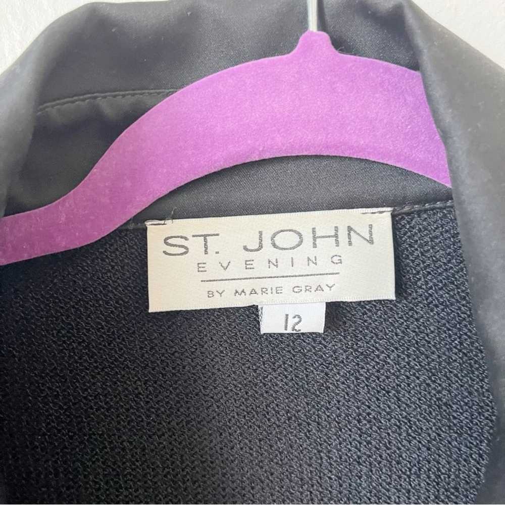VTG Vintage St. John Evening 90s Blazer Jacket Sz… - image 4