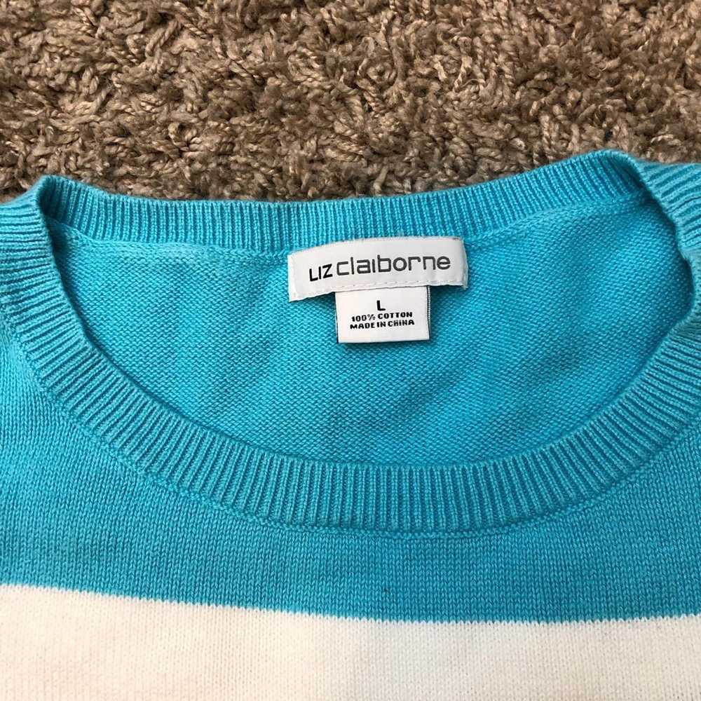 Other Women’s Liz Claiborne Striped Sweater | Siz… - image 2