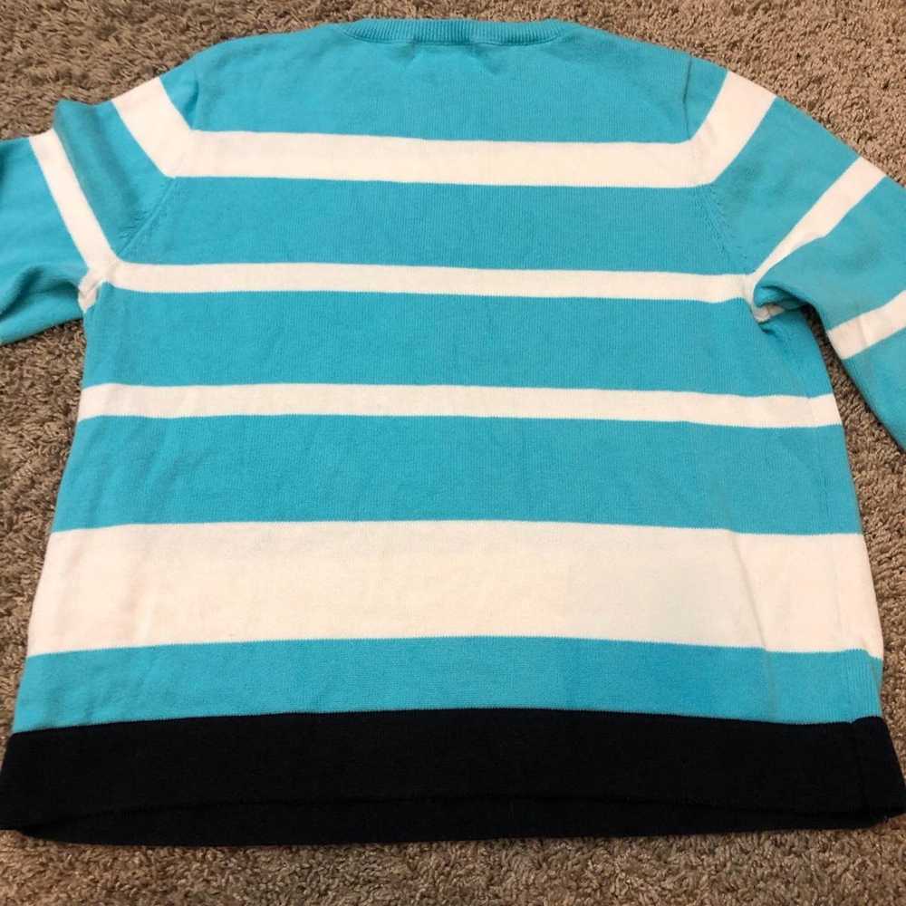 Other Women’s Liz Claiborne Striped Sweater | Siz… - image 3