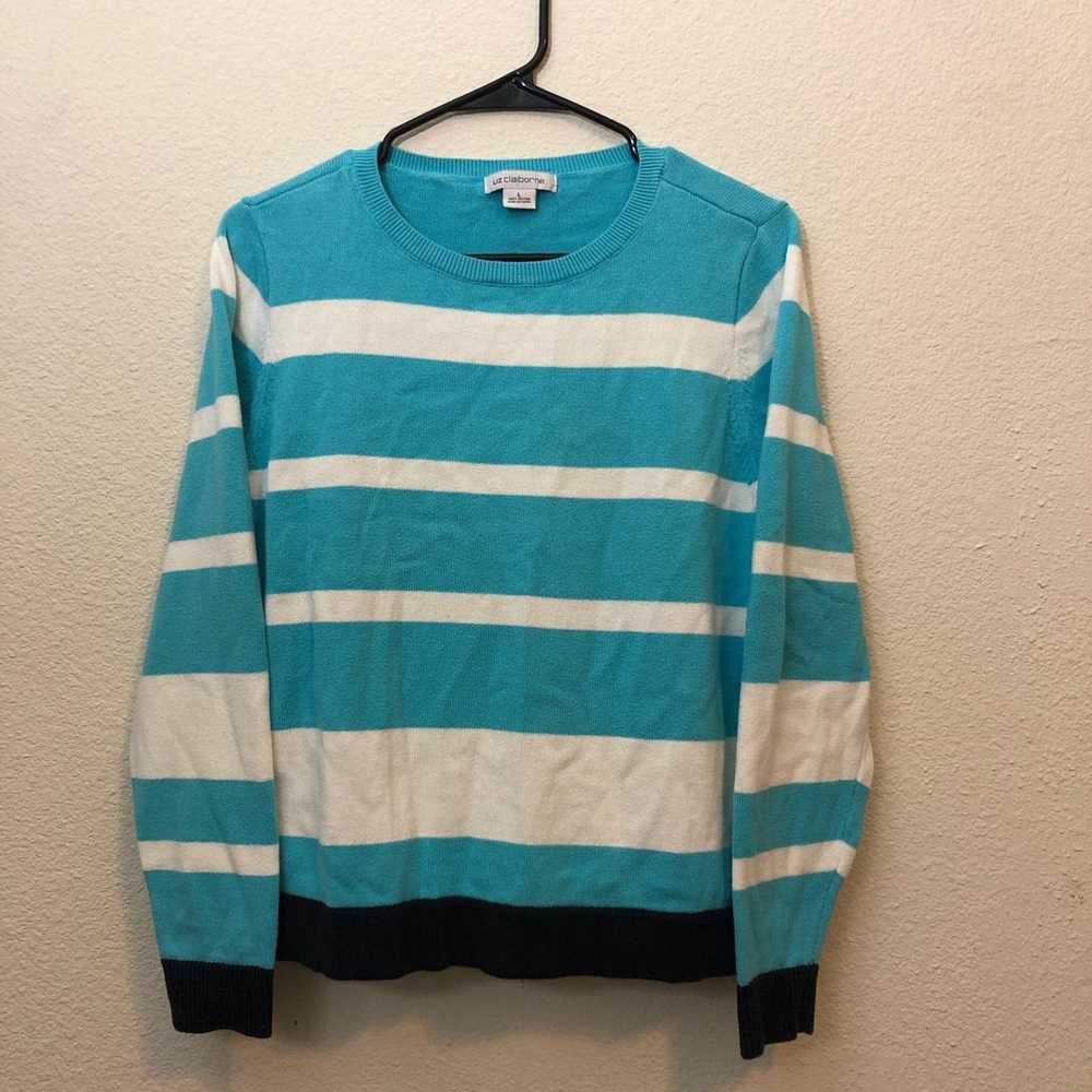 Other Women’s Liz Claiborne Striped Sweater | Siz… - image 4