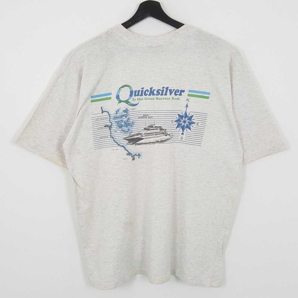 Quicksilver × Surf Style × Vintage QUICKSILVER Ra… - image 1