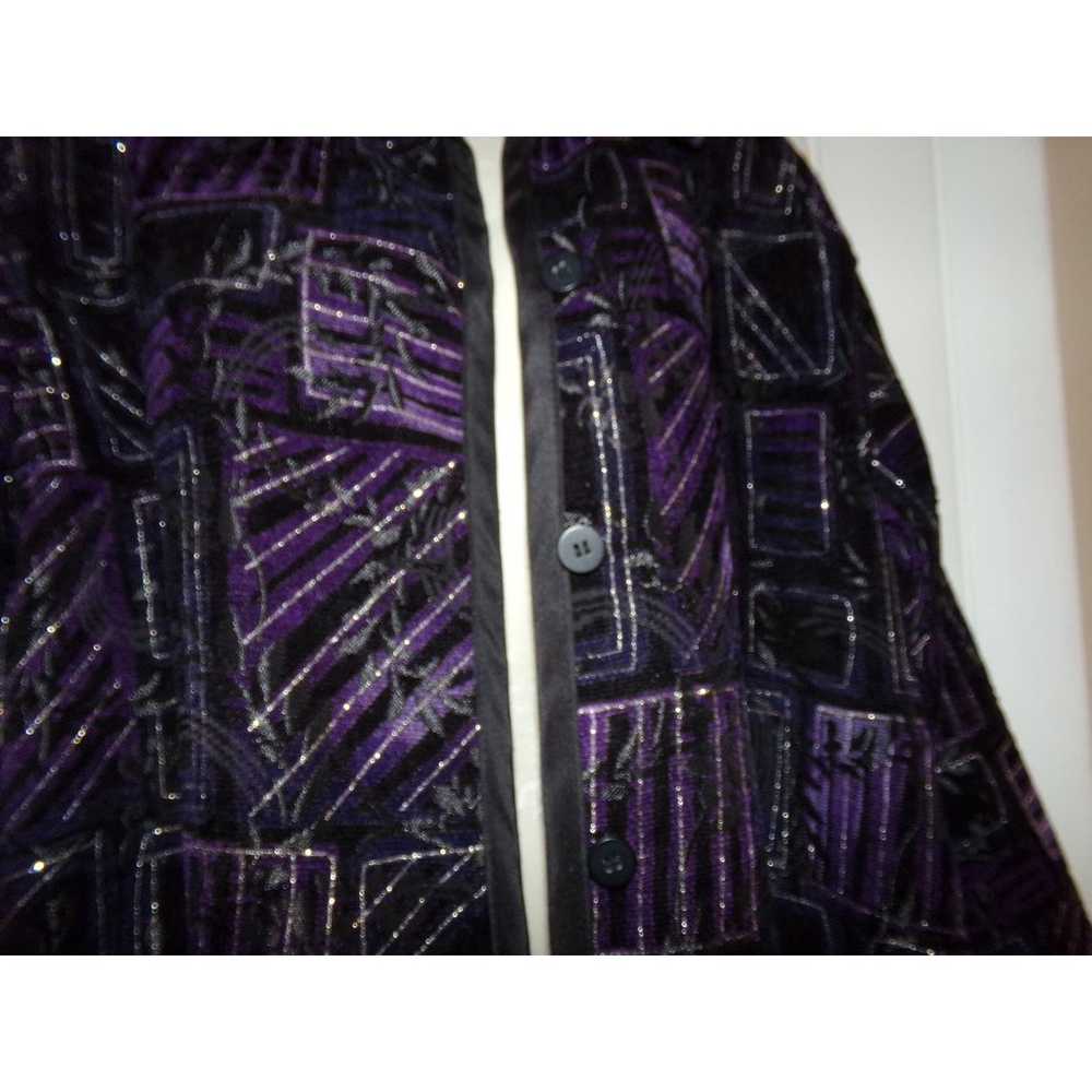 Vintage Coldwater Creek tapestry jacket size XL P… - image 2