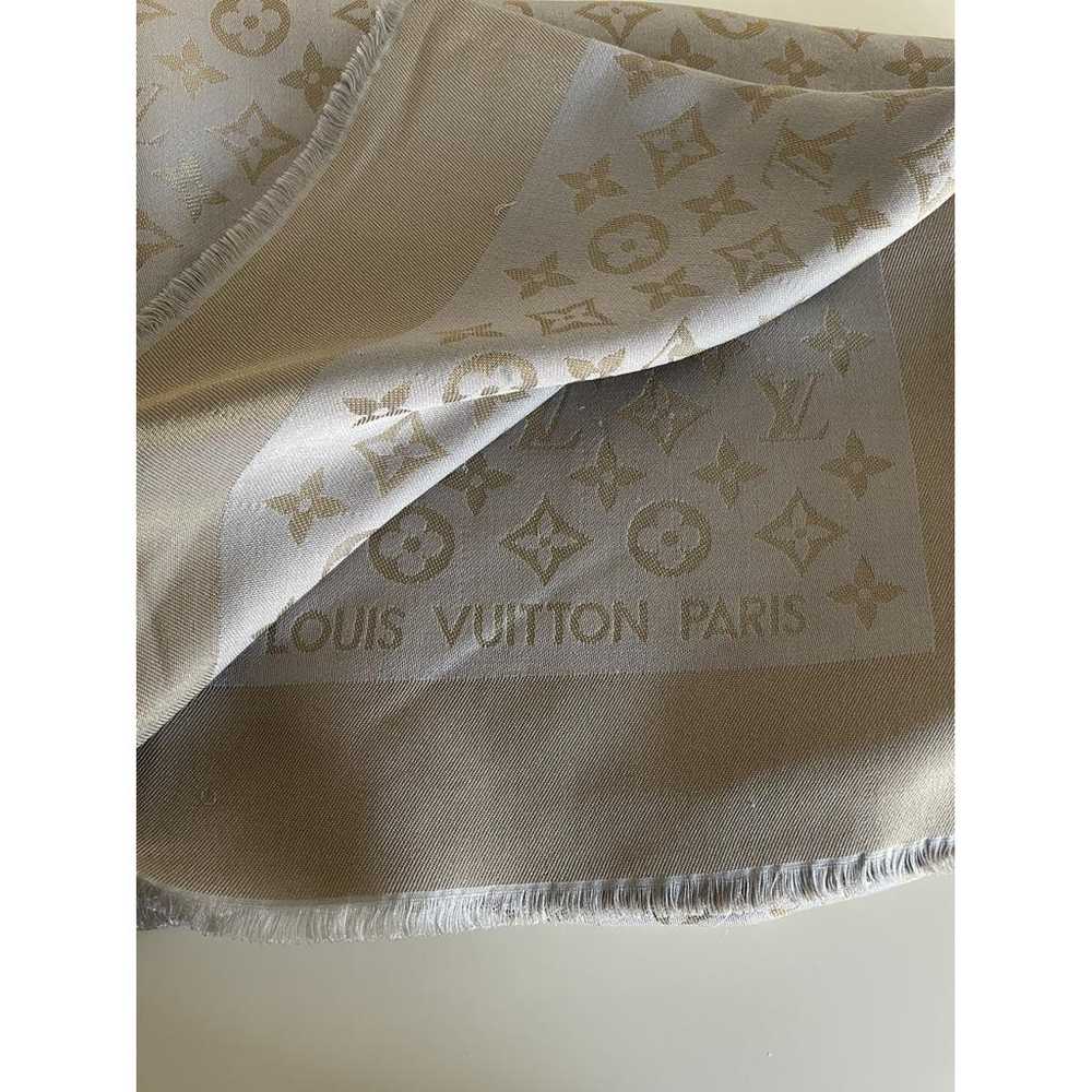 Louis Vuitton Châle Monogram silk scarf - image 2