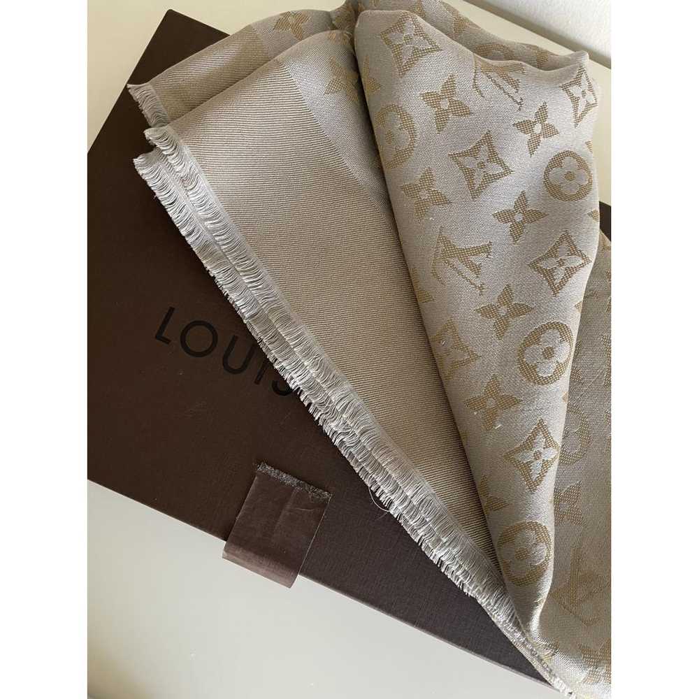 Louis Vuitton Châle Monogram silk scarf - image 5