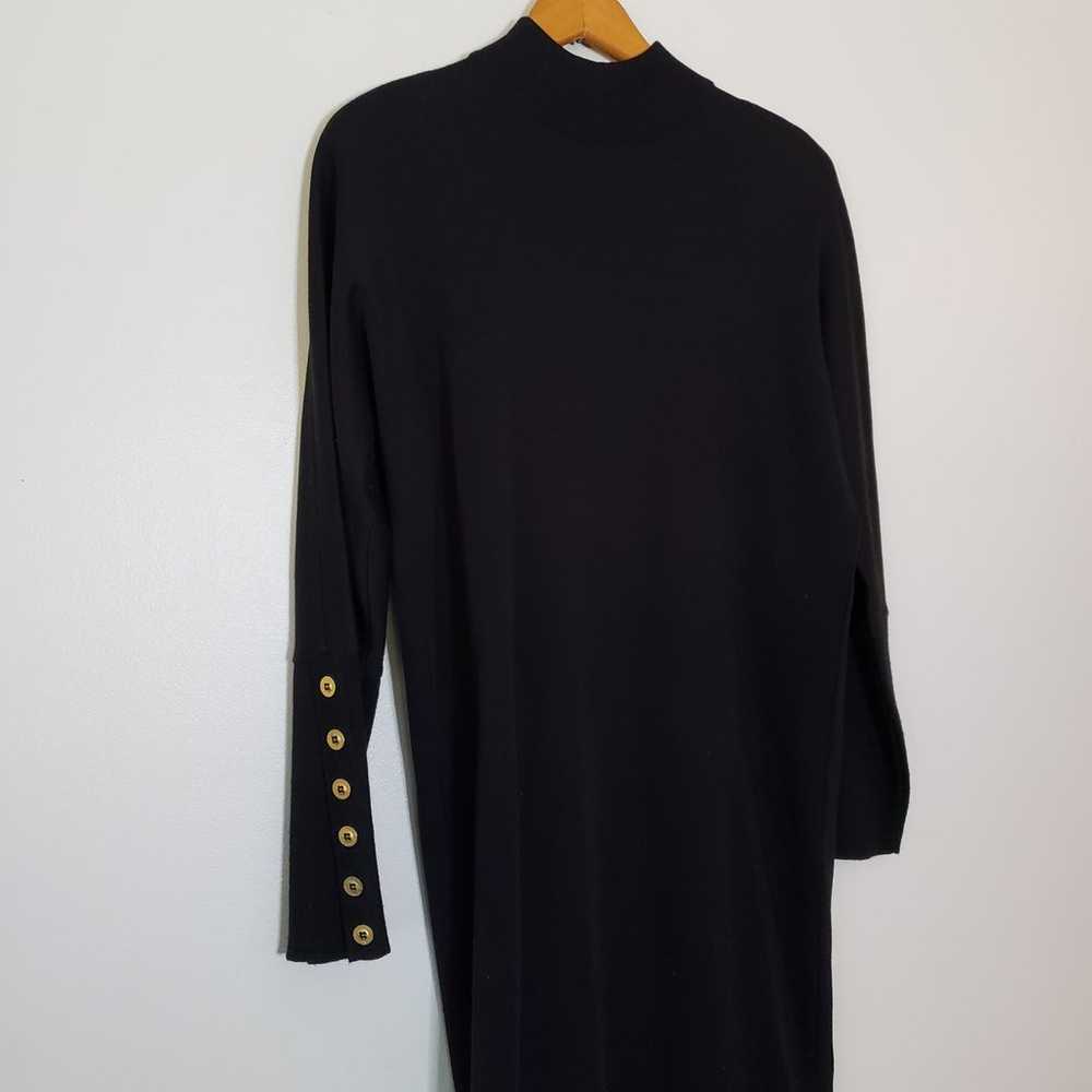 Vintage Liz Claiborne Wool Long Sleeve Mock Neck … - image 1