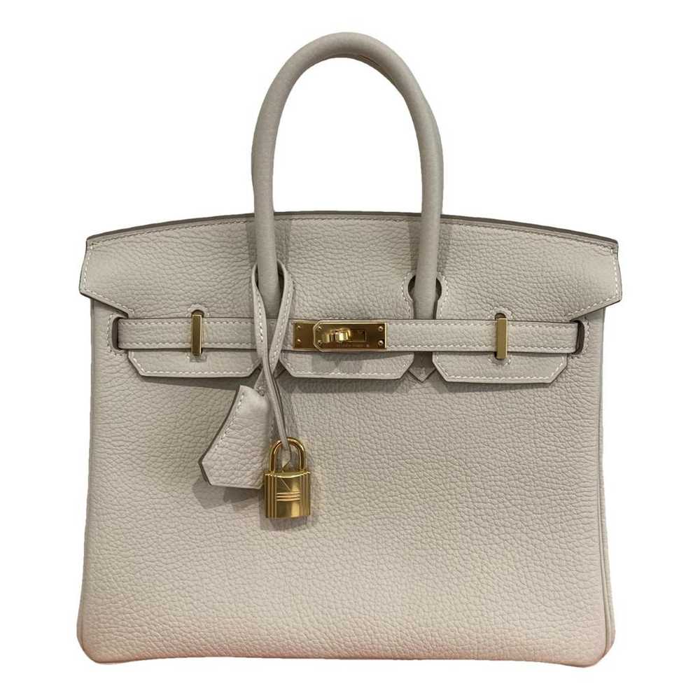 Hermès Birkin 25 leather handbag - image 1