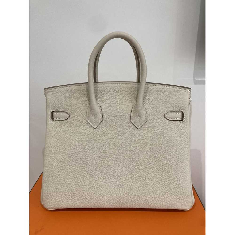 Hermès Birkin 25 leather handbag - image 2