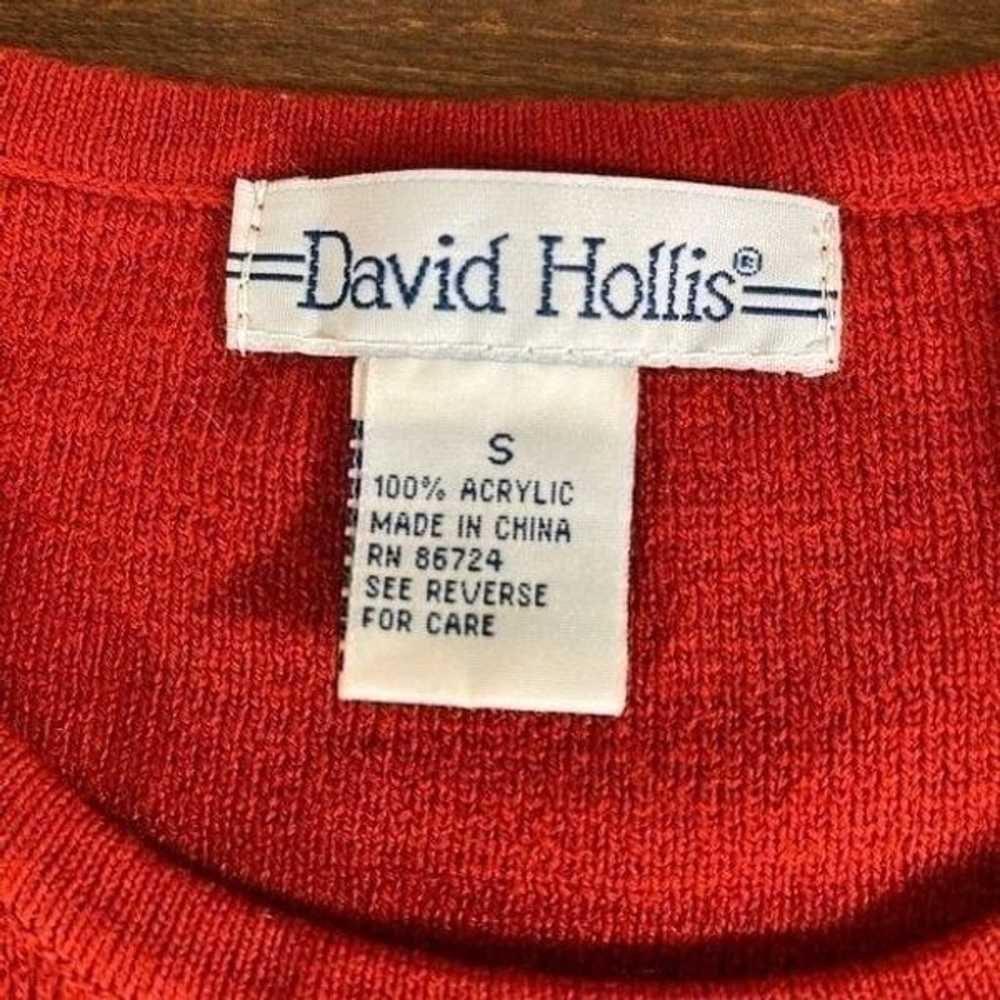 Vintage David Hollis Sweater Size Small - image 6