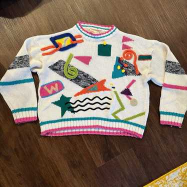 Vintage One Step Up 3D Sweater