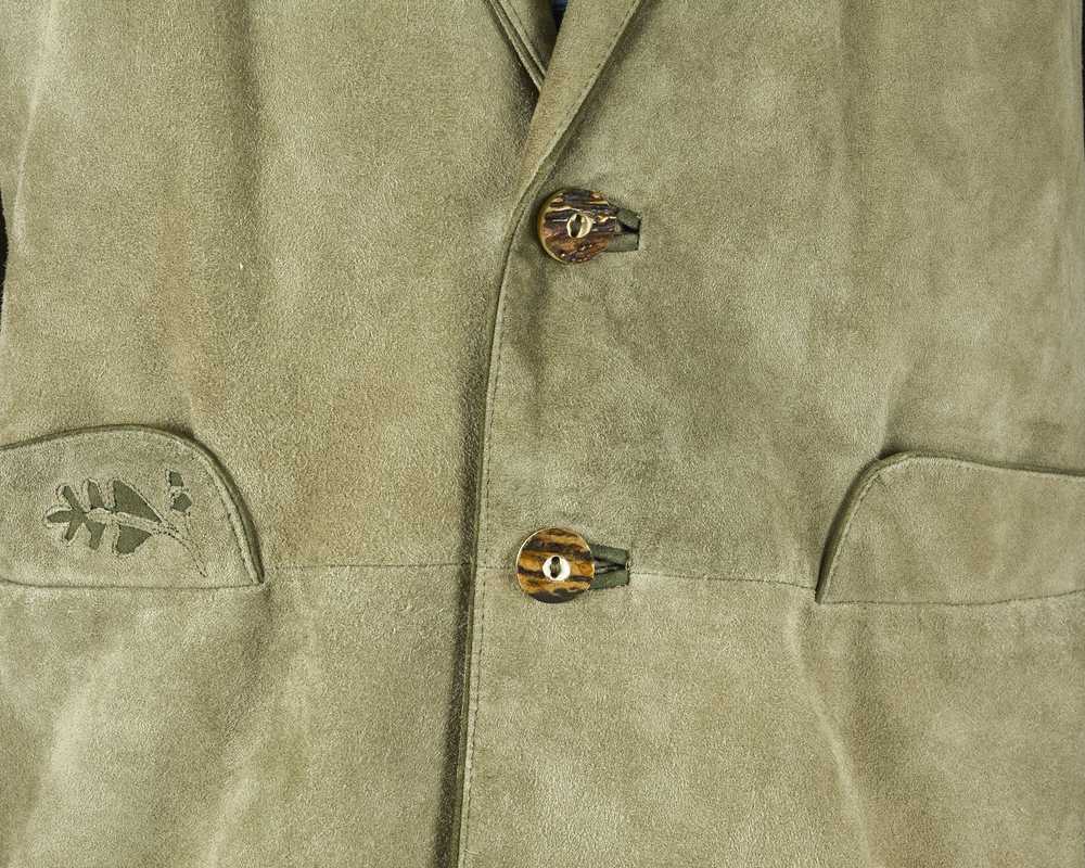 Leather × Leather Jacket × Vintage LODENFREY Trac… - image 4