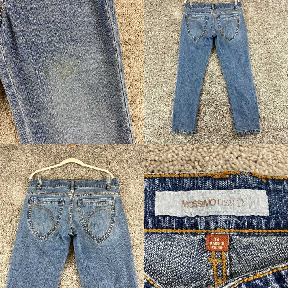 Mossimo Mossimo Jeans Juniors Size 13 Blue Skinny… - image 4