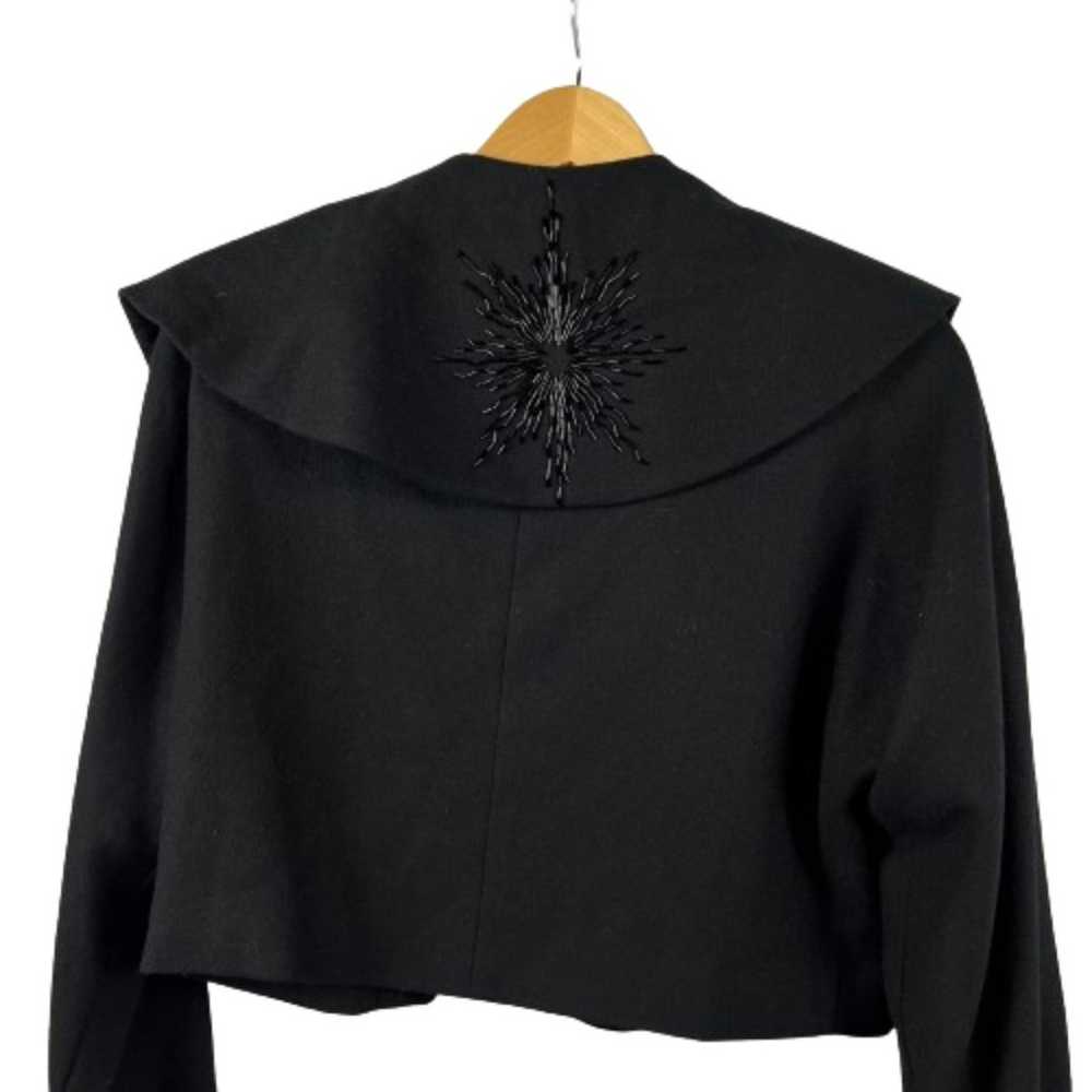 Linda Allard for Ellen Tracy Womens Wool Black Be… - image 2