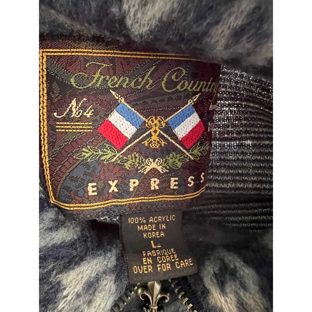 Vintage Y2K  Express French Country fleece jacket… - image 6