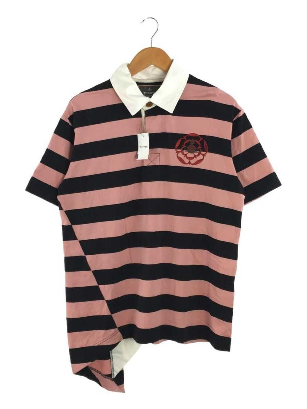 Vivienne Westwood Asymmetrical Striped Polo Shirt - image 1