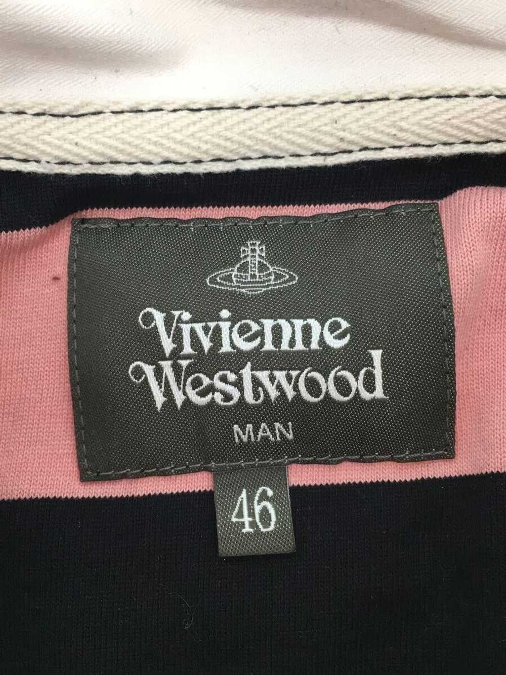 Vivienne Westwood Asymmetrical Striped Polo Shirt - image 4