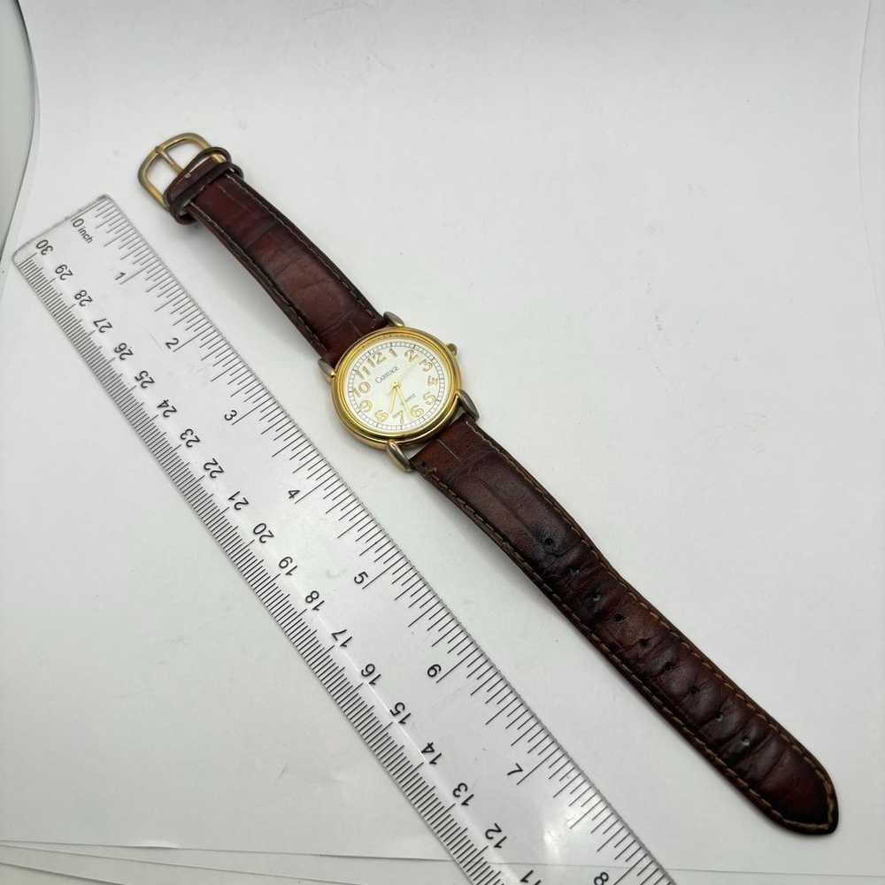 Vintage Gold Carriage Mens Watch - image 4