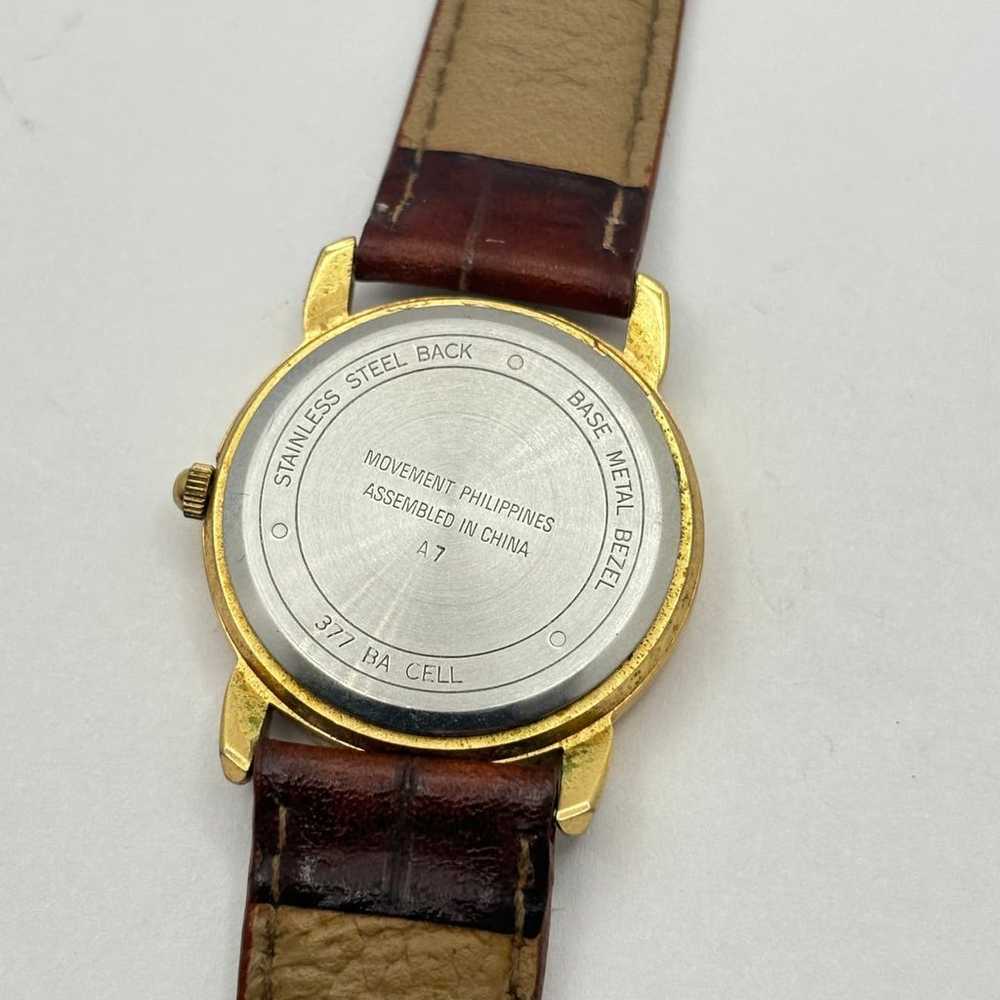 Vintage Gold Carriage Mens Watch - image 5