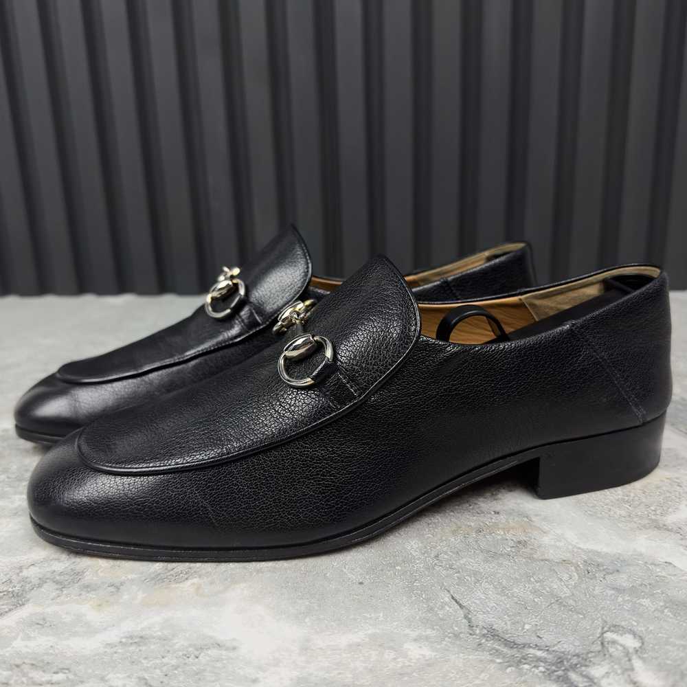 Gucci Horsebit Collapsible Heel Loafers Leather - image 10