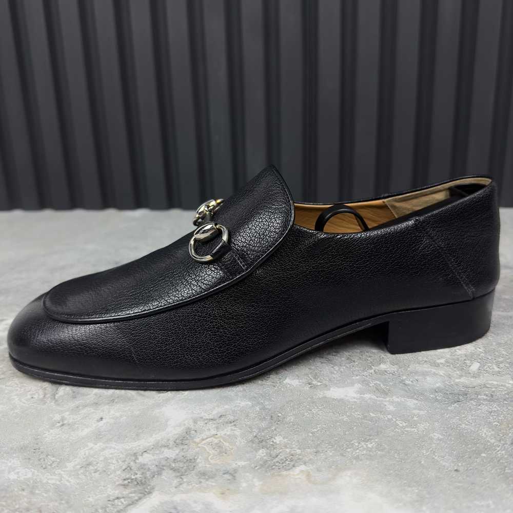 Gucci Horsebit Collapsible Heel Loafers Leather - image 11