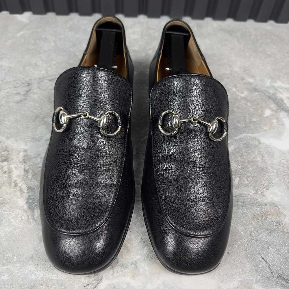 Gucci Horsebit Collapsible Heel Loafers Leather - image 3