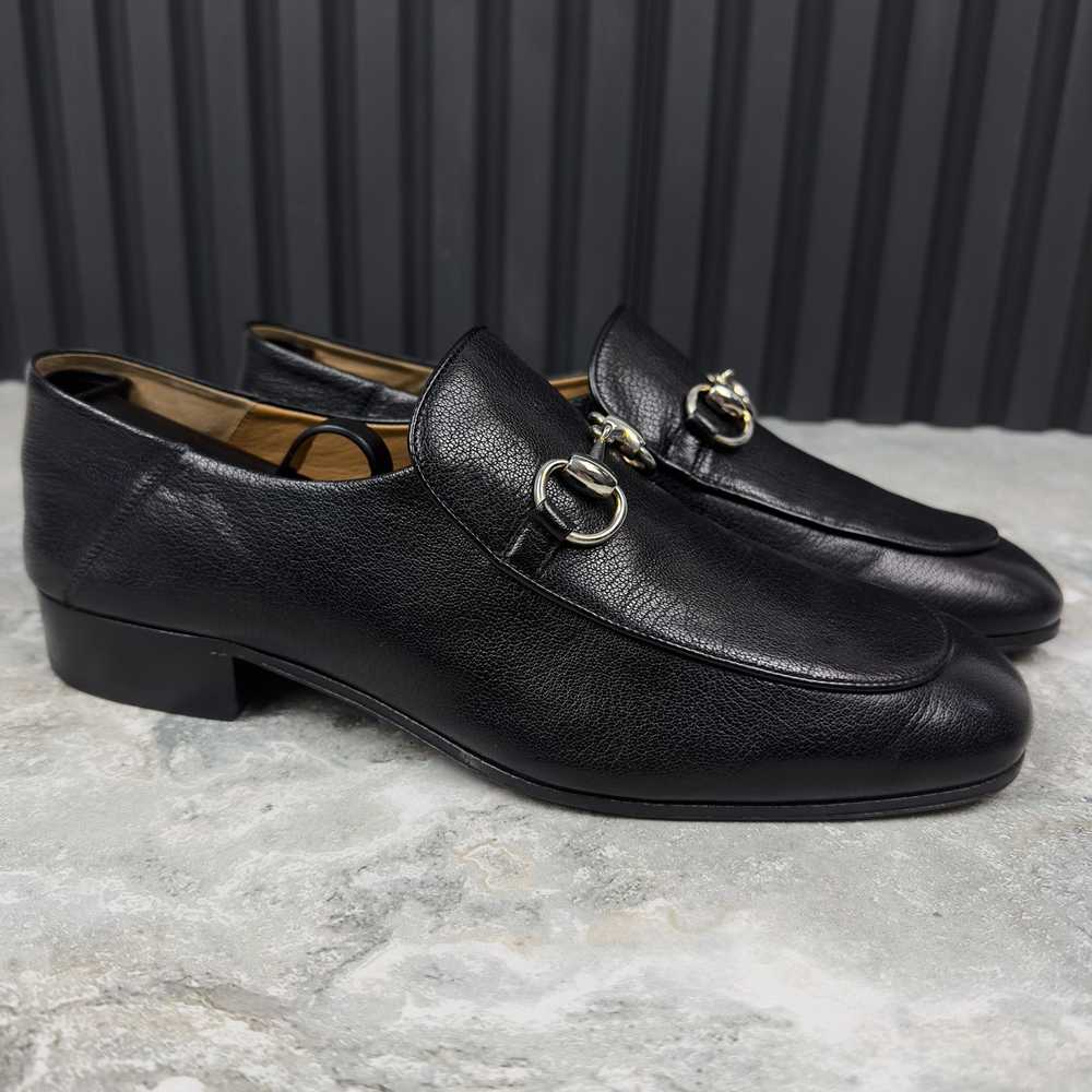 Gucci Horsebit Collapsible Heel Loafers Leather - image 4