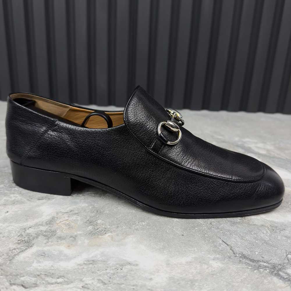 Gucci Horsebit Collapsible Heel Loafers Leather - image 6