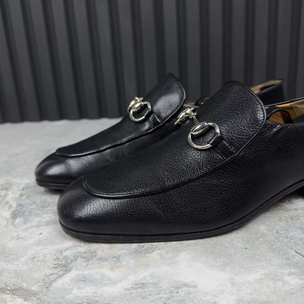 Gucci Horsebit Collapsible Heel Loafers Leather - image 9