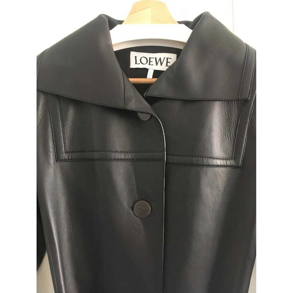 Loewe Leather biker jacket - image 6
