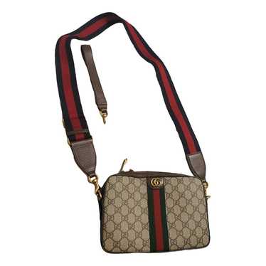 Gucci Ophidia Gg patent leather crossbody bag