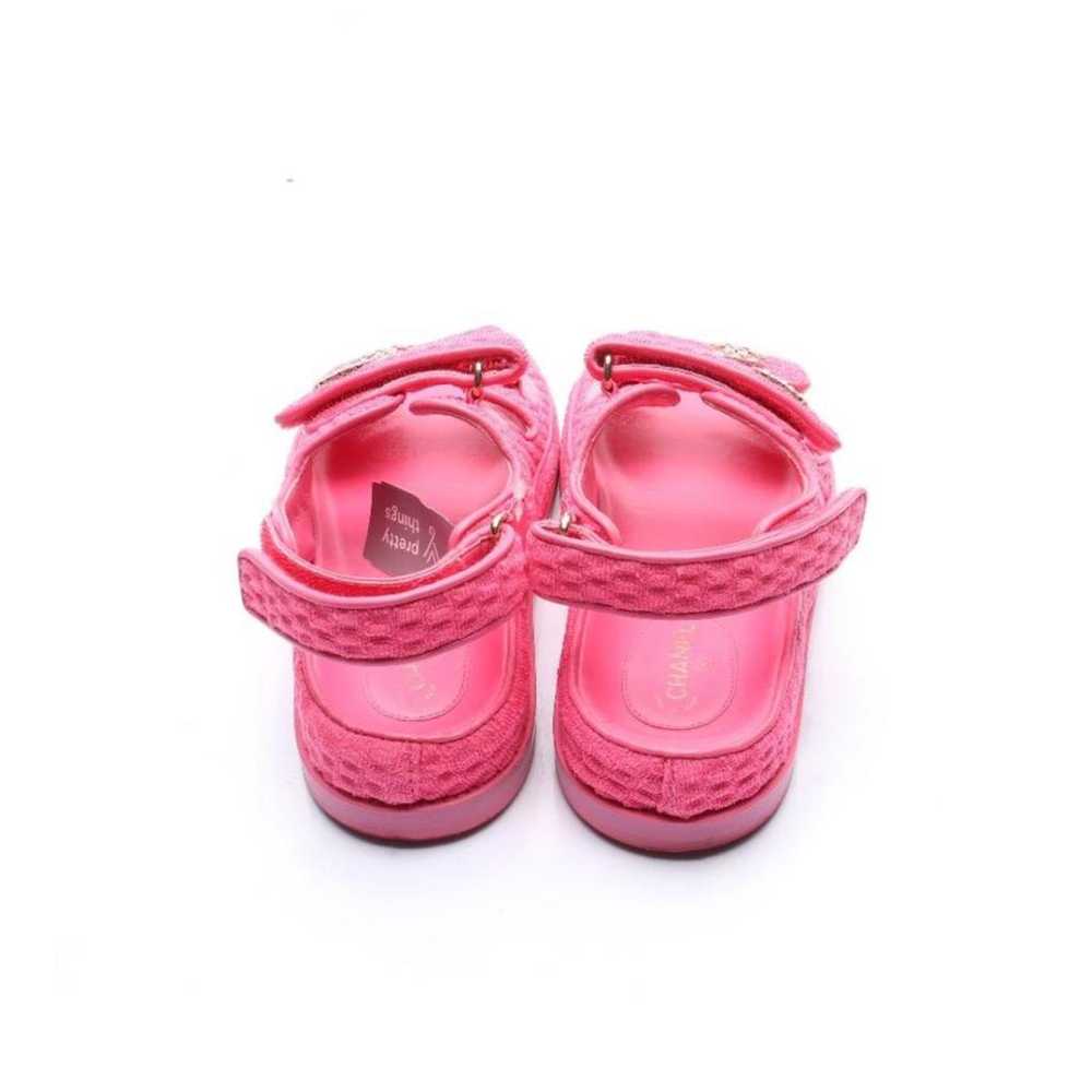 Chanel Dad Sandals tweed sandals - image 3