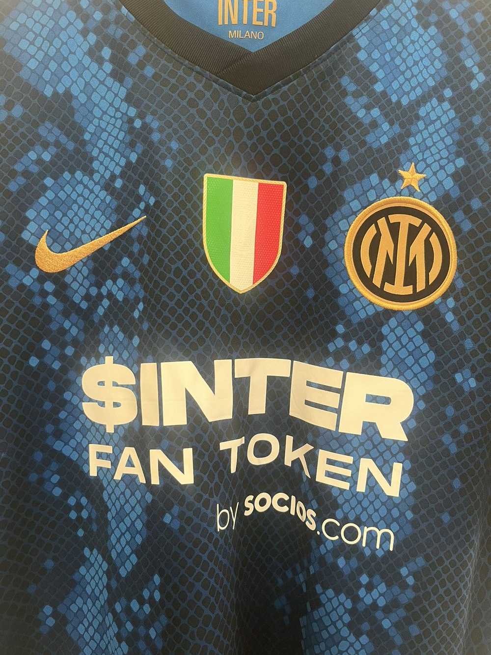 Nike Inter Milan Home Football Soccer Jersey 2021… - image 2