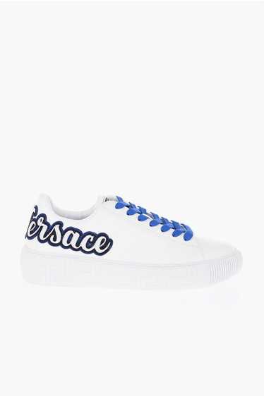 Versace og1mm0524 Leather Sneakers in White