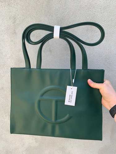 Telfar Telfar Medium Dark Olive Shopping Bag