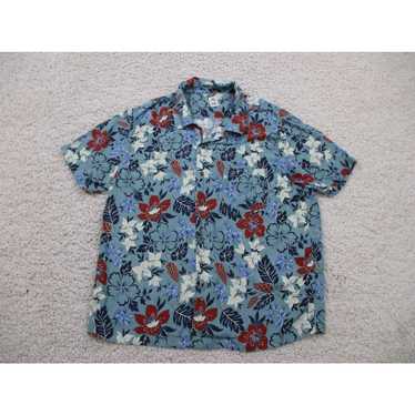 Alohas Hiroshi Kato Shirt Mens Extra Large Blue W… - image 1