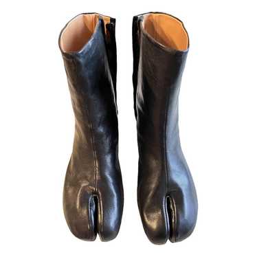 Maison Martin Margiela Tabi leather ankle boots
