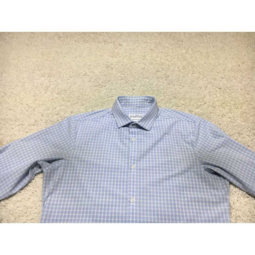 Mizzen+Main Mizzen Main Shirt Mens Medium Blue Pr… - image 2