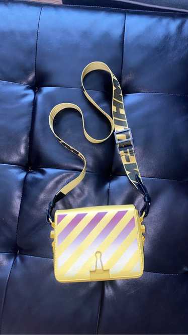Off-White Off white yellow gradient side bag