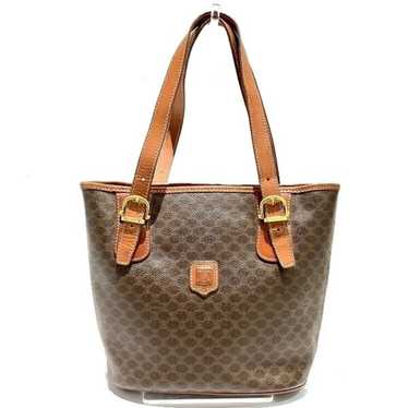 Celine CELINE Macadam Bucket Bag Tote Handbag Wom… - image 1
