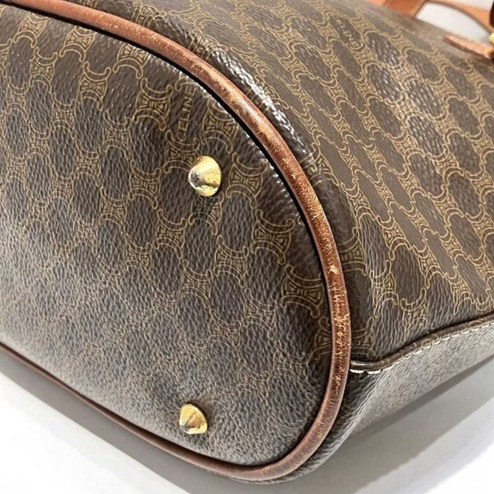 Celine CELINE Macadam Bucket Bag Tote Handbag Wom… - image 4
